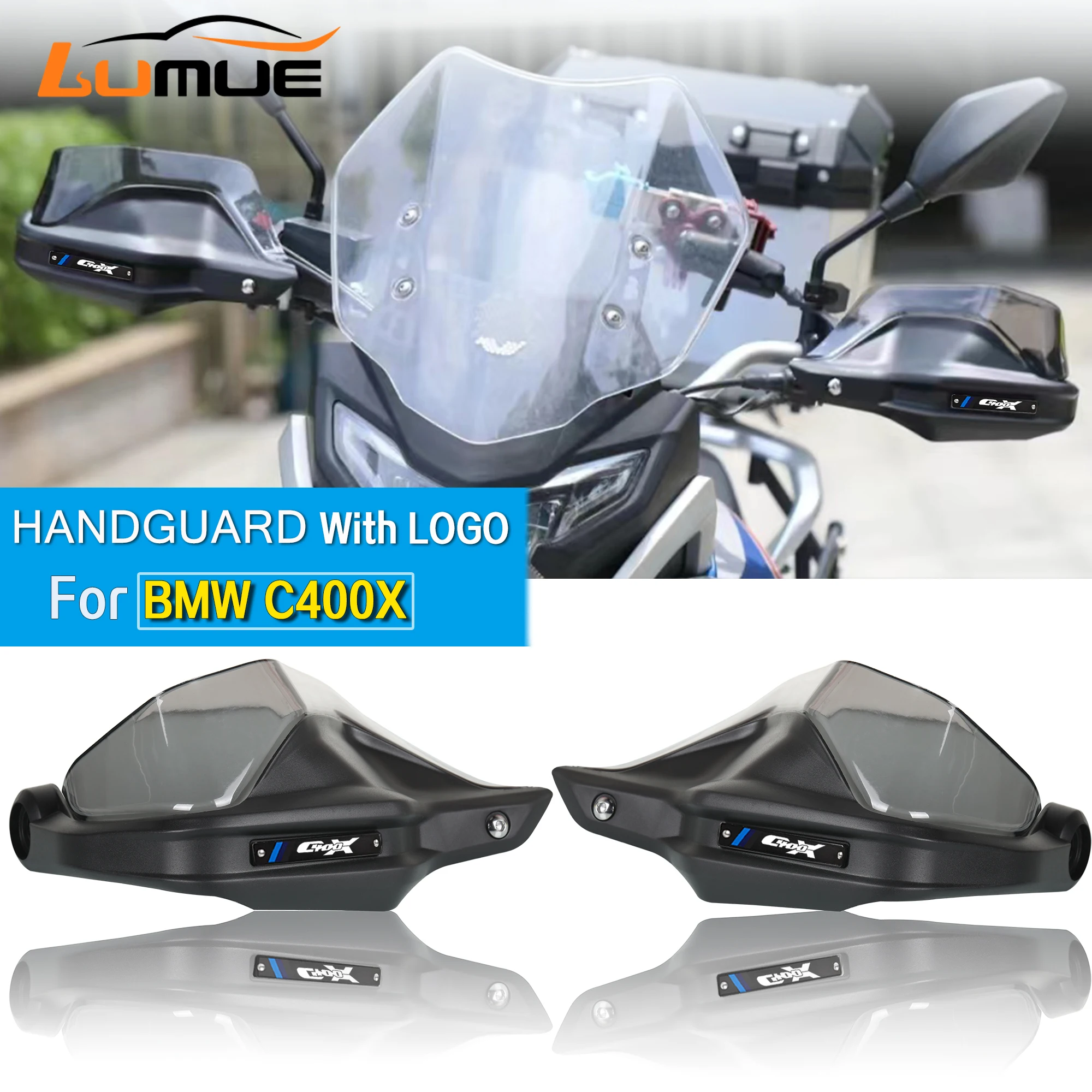 

For BMW C400X C 400X 2019 2020 2021-2023 Dedicated Hand Guard Motorcycle C400X Handguards Handlebar Guards Windshield