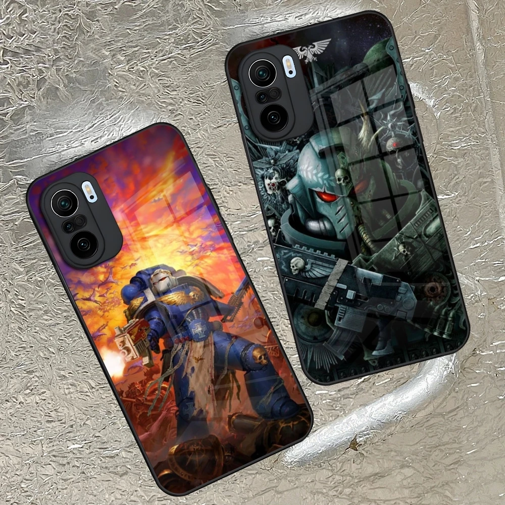 W-Warhammerss 40k Game Phone Case For Xiaomi 14 13 12 11 13t 12t 11t POCO M6 M5 X6 X5 F6 F5 Ultra Pro Lite 5G Toughened Glass