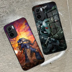 W-Warhammerss 40k Game Phone Case For Xiaomi 14 13 12 11 13t 12t 11t POCO M6 M5 X6 X5 F6 F5 Ultra Pro Lite 5G Toughened Glass