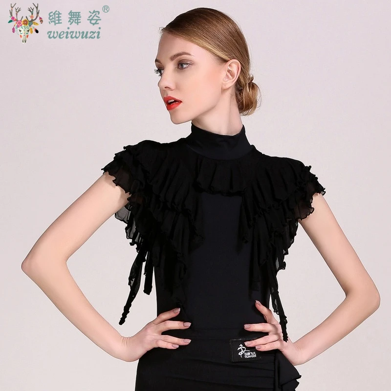 Vrouwen bodysuit voor ballroom danswedstrijd jurken wals latin tango rumba chacha top standaard flamenco kostuum body