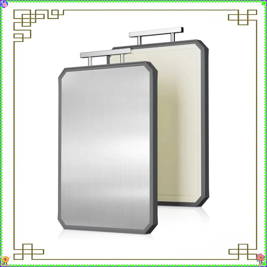 

Stainless Steel Cutting Board, Kitchen Double-Sided Steel Cutting Board, Non-Toxic Cutting Board, 16 * 11 Inch, Dishwasher Safe