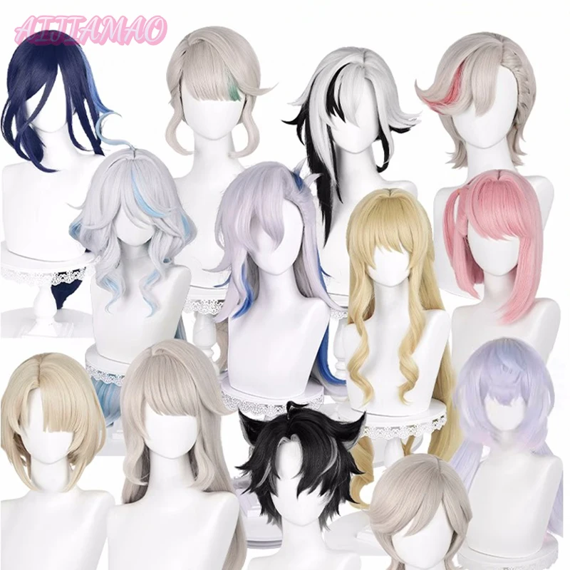 

Fontaine Cosplay Wig Lynette Lyney Sigewinne Navia Freminet Arlecchino Charlotte Clorinde Furina Cosplay Wigs