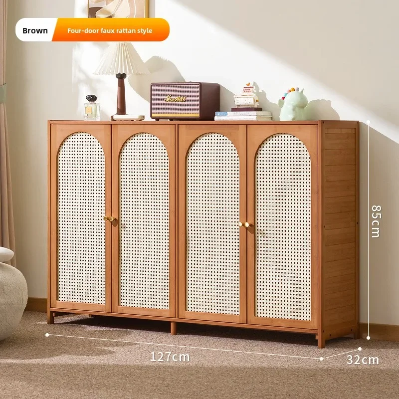 French side cabinets rattan lockers household dining room tea cabinet lockers kitchen storage cabinets side cabinets