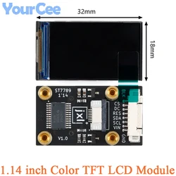 1.14 inch TFT IPS LCD Screen Display Module HD 262K Color 135*240 ST7789 Driver SPI for Arduino ESP32 Development Board 3.3V/5V