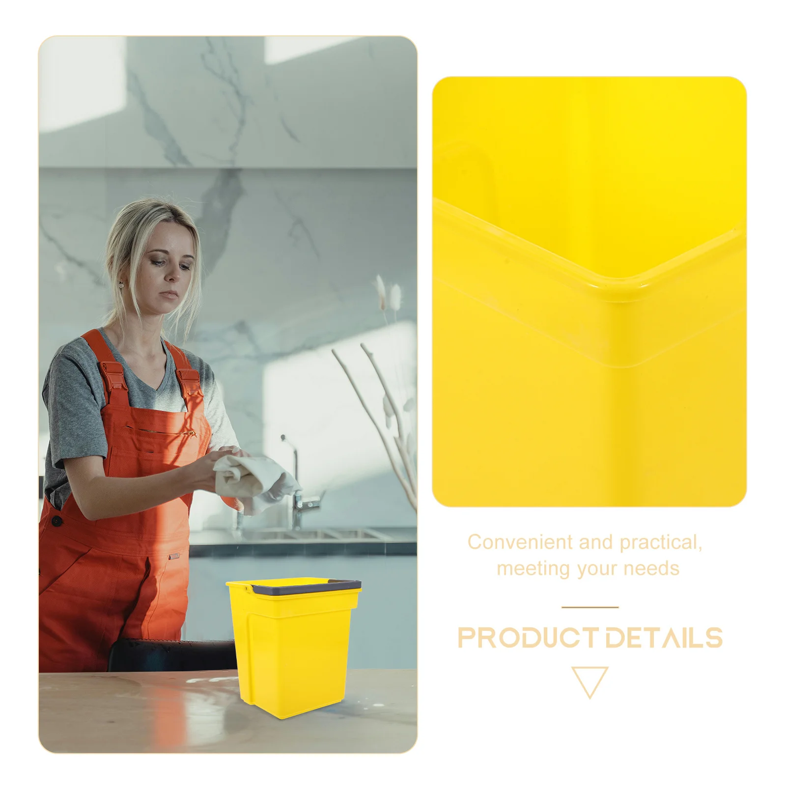 

Cleaning Bucket 4L Portable Plastic Water Bucket For Home Office Mop Laundry Storage Use Multipurpose Household Tub