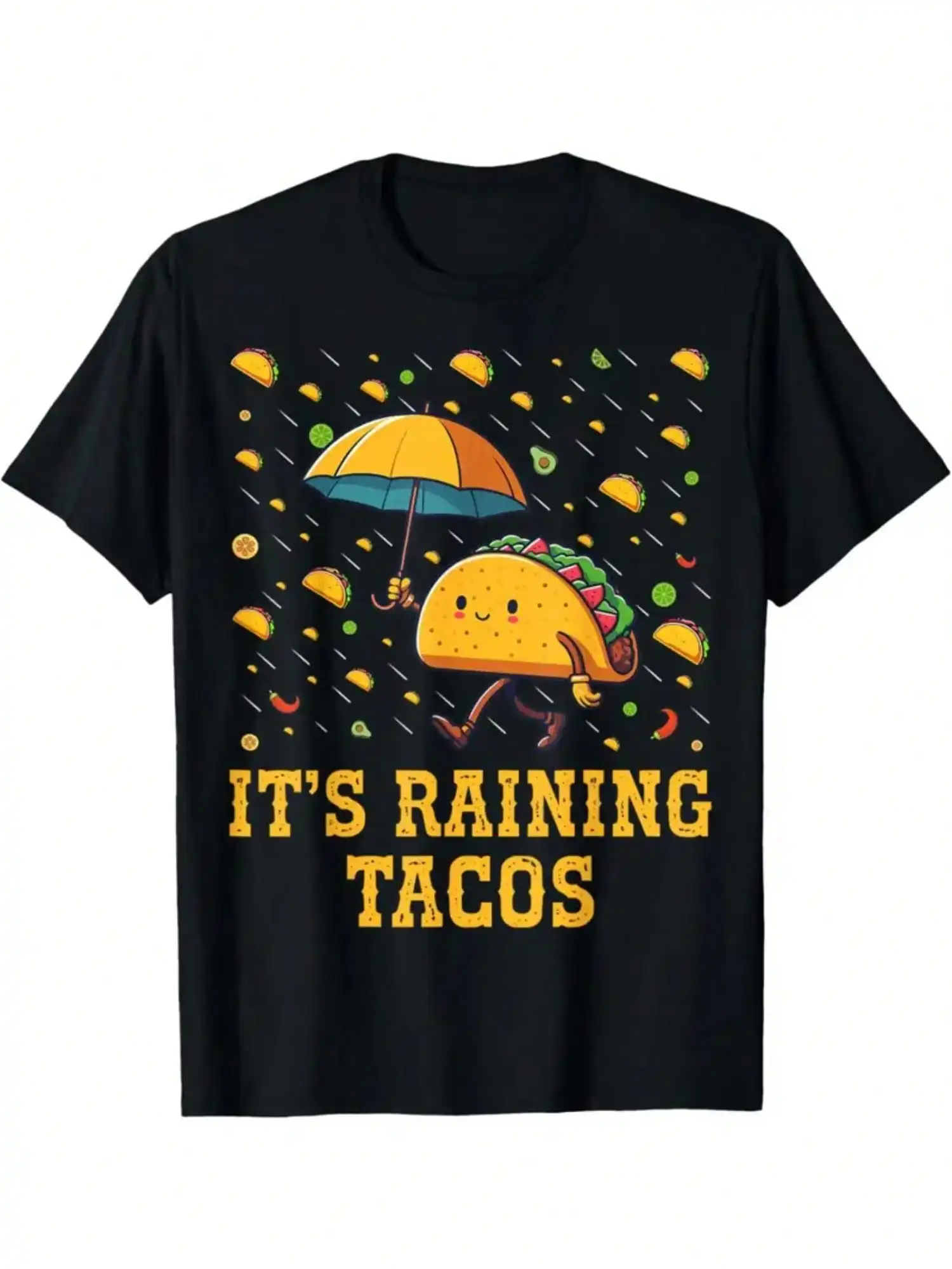 It'S Raining Tacos Funny Taco Lovers Kids T-Shirt Gifts For Boys Girls Kids YYQ 180g
