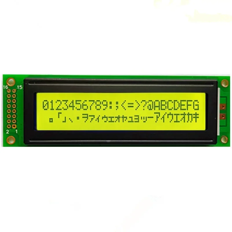 5V LCD2002 20X2 2002 202A LCD Display Module LCM Yellow LED Backlight 20*2 High Quality