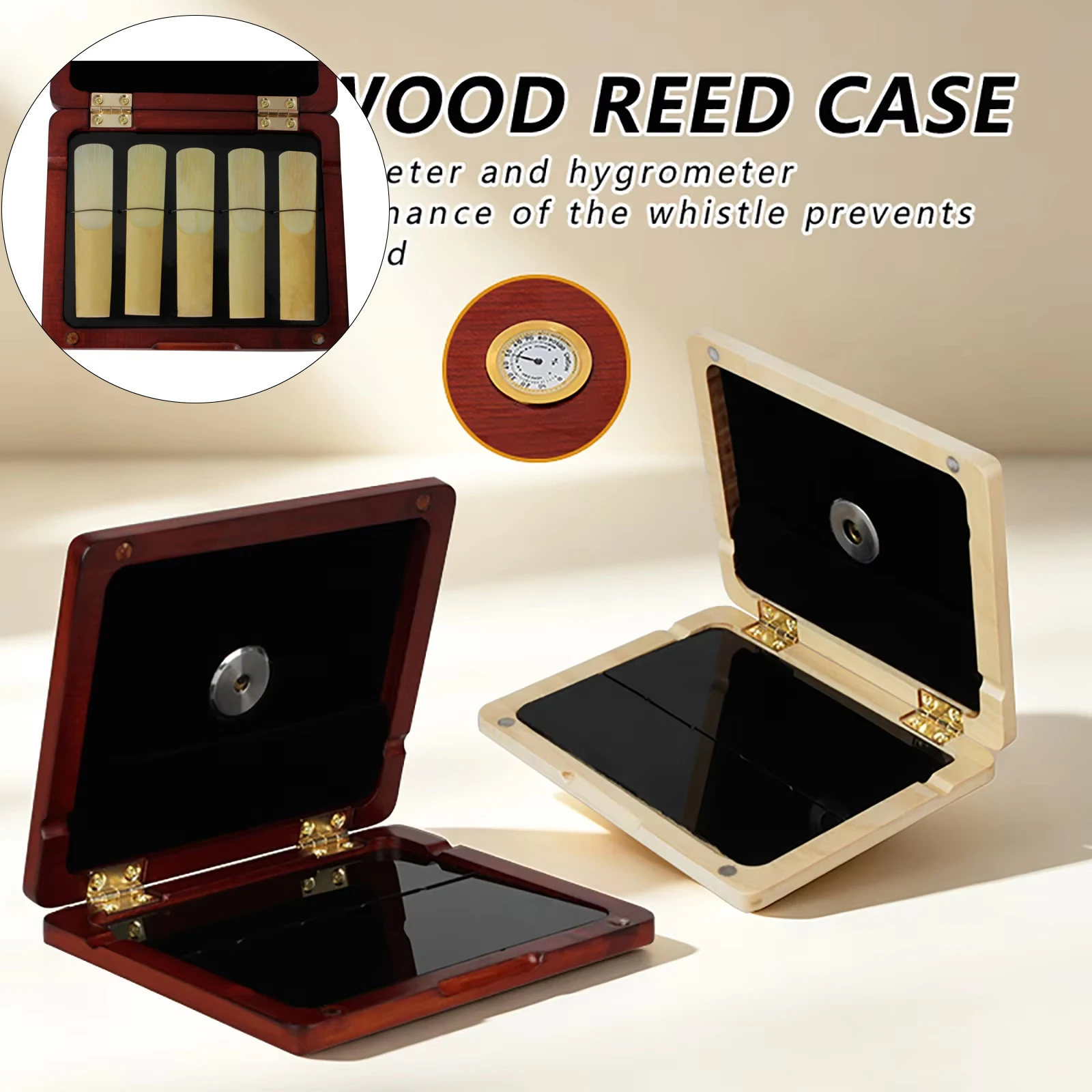 Reed Guard Box Dust‑Proof Reeds Storage Case Wind Instrument Reeds Protection Case for Musical Instrument Rehearsal Stage Use