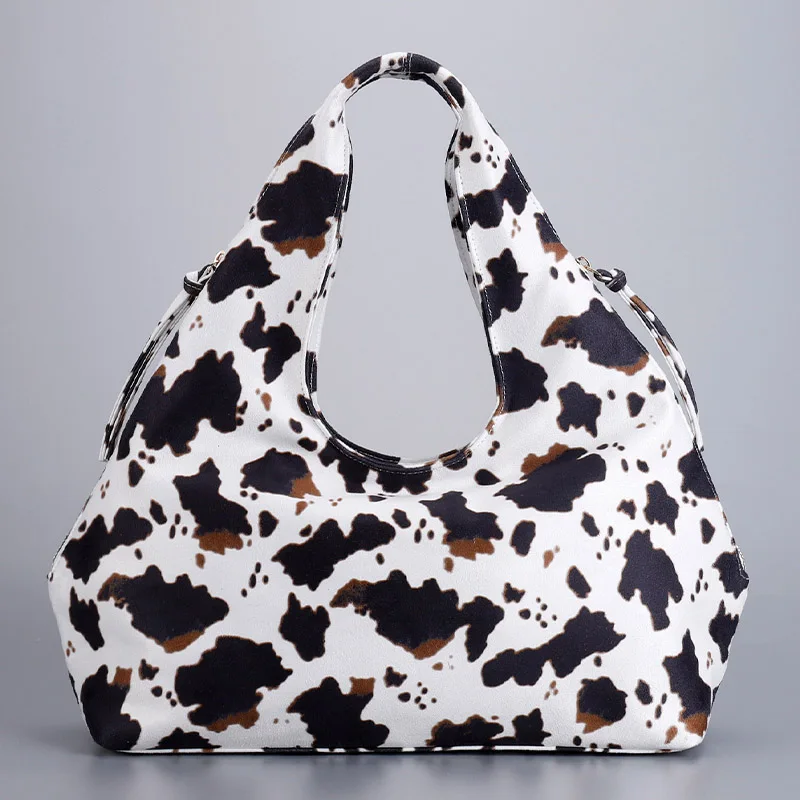 

Модная женская простая европейская и американская дизайнерская роскошная многофункциональная легкая сумка с леопардовым принтом во французском стиле