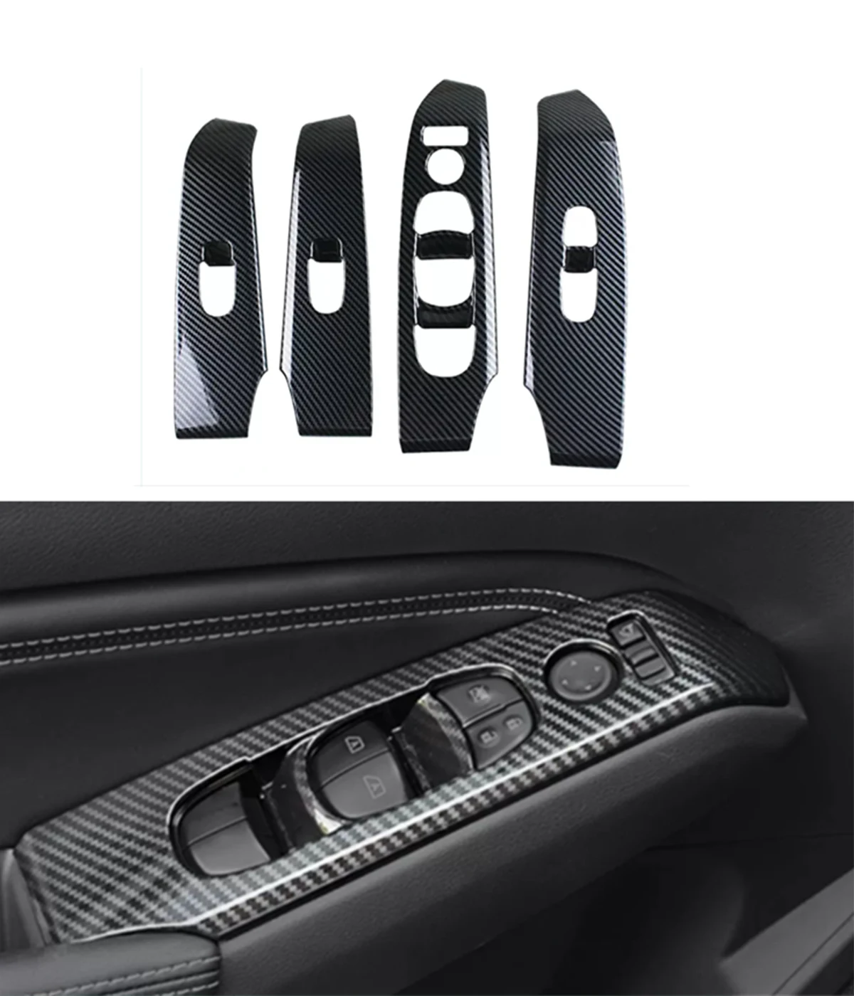 

Car Accessories Window Switch Button Garnish Trim For Nissan Teana 2019 2020 2021 2022 Door Armrest Panel Decor Cover Auto Parts