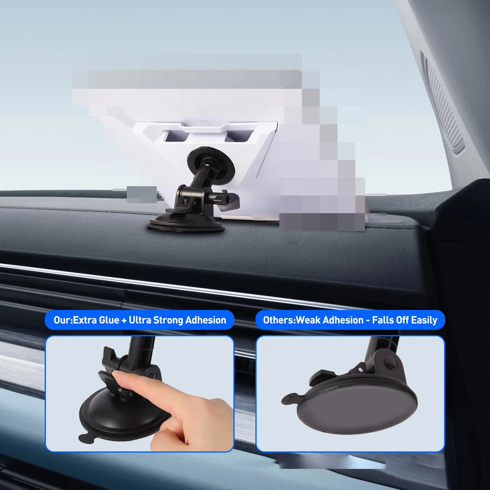 High Quality Starlink Mini Suction Cup Holder Dashboard Mounting Kit Angle-Adjustable Secure Bracket Accessory