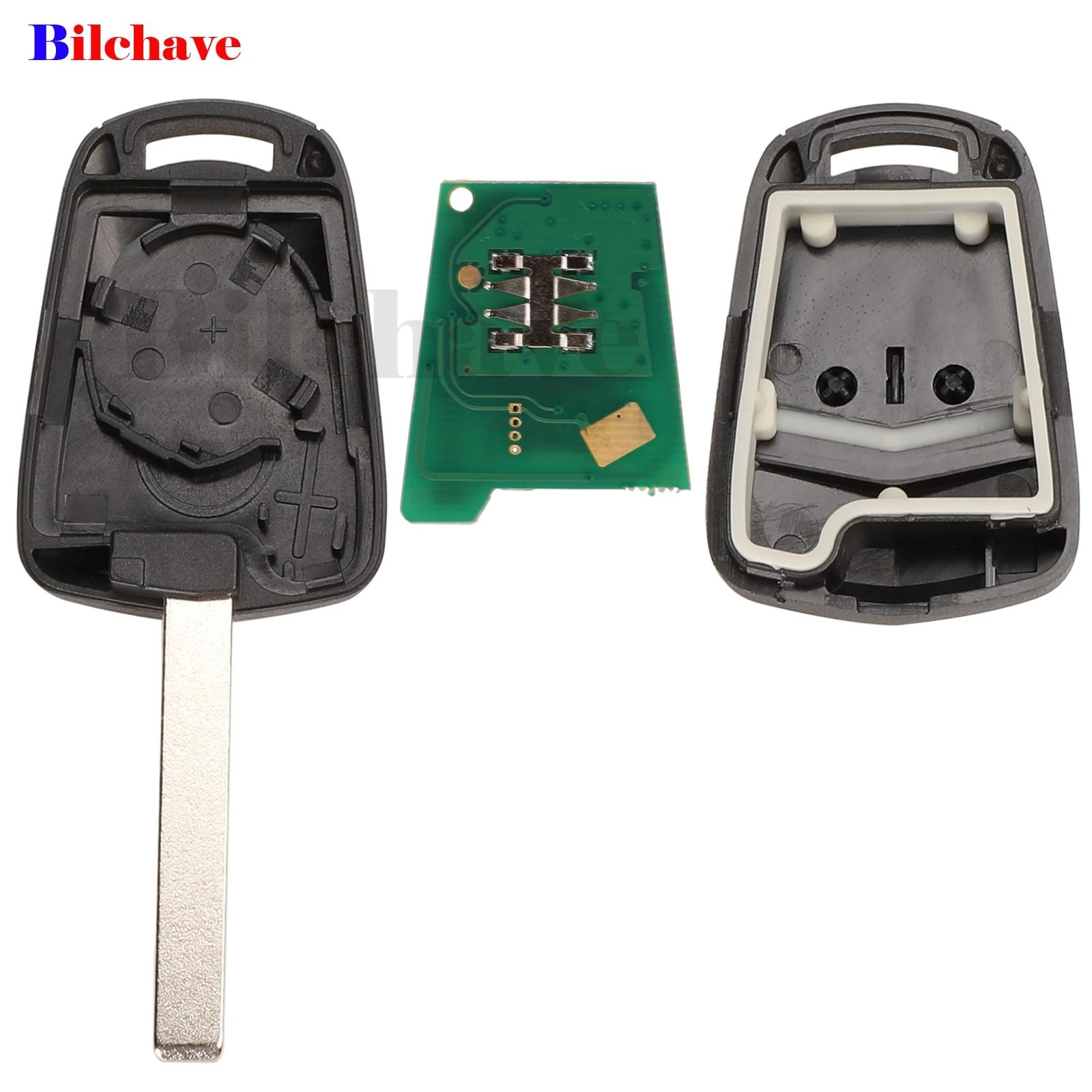 jingyuqin Remote Key 433Mhz ID46-pcf7941 Chip for Opel /Vauxhall Astra H 2004-2009 Zafira B 2005-2013 Corsa D 2007-2012 Meriva B