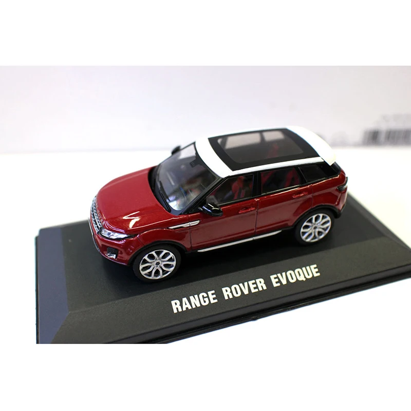 

Литая в масштабе 1:43 модель автомобиля Range Rover Evoque SUV из сплава, игрушечный металлический автомобиль для взрослого фаната, коллекционный подарок, сувенирный дисплей