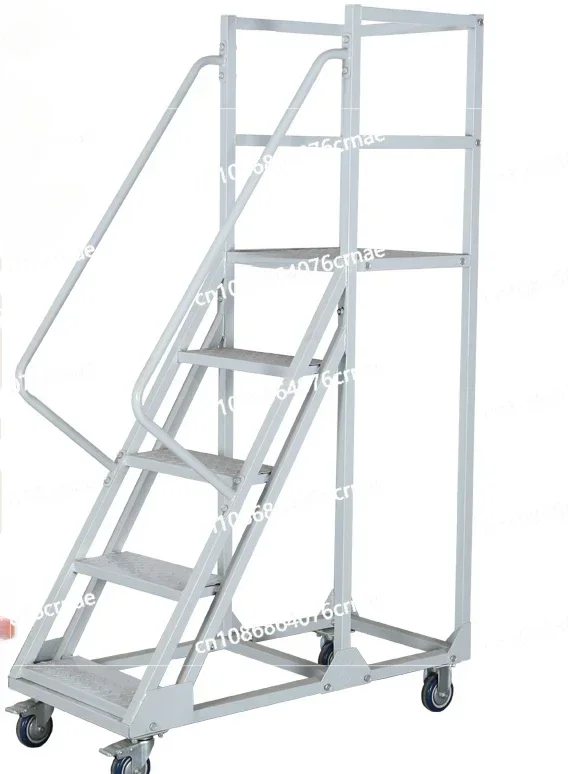 Climbing Ladder Warehouse Taking Freight Elevator Industrial Climbing Operation Ladder Mobile Climbing Truck Platform Ladder