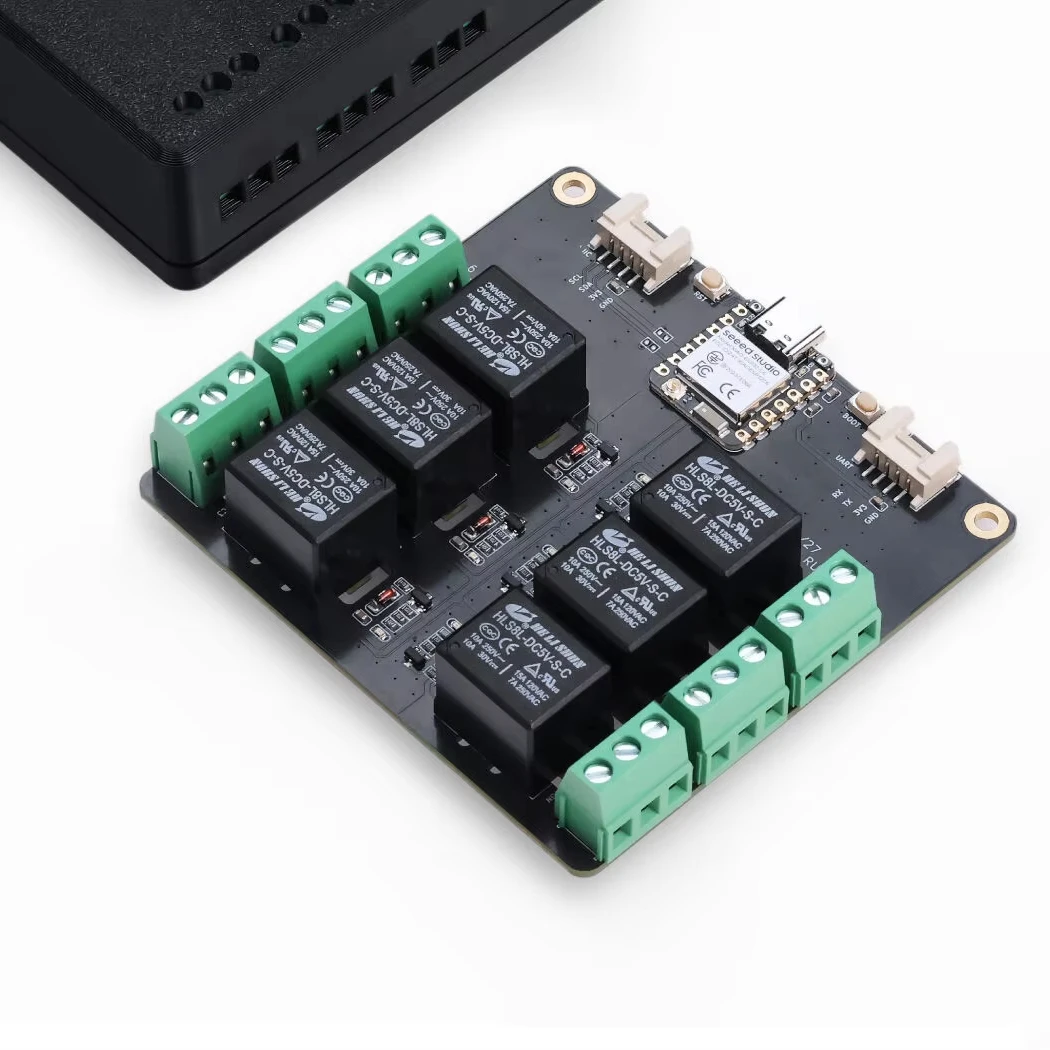 114993588 XIAO 6-Channel Wi-Fi 5V DC Relay Keyboard Breakout Modules