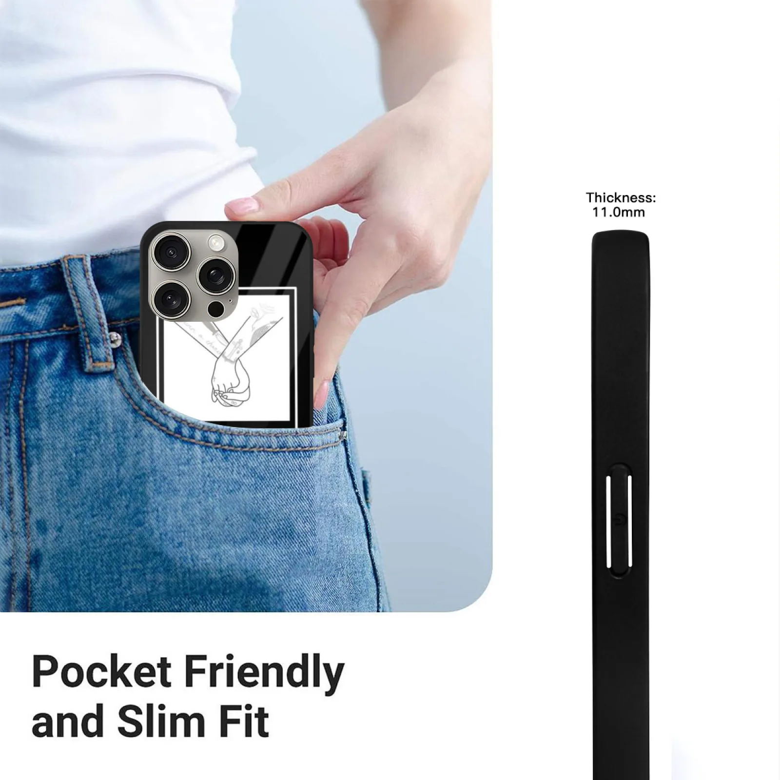 نحن جعلت ذلك سبوتيفي سونغ الزجاج المقسى جراب هاتف آيفون 16 15 14 13 12 11 برو ماكس زائد غطاءنا صنعنا ذلك سبوتيفي #2