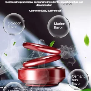 Carro montado aromaterapia duplo anel suspensão, ornamento giratório, decoração interior do carro criativo 10 principais vendas raiz angelica - №10