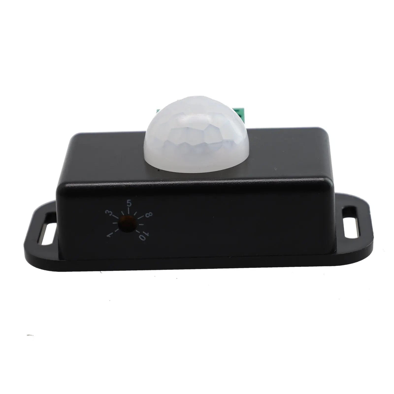 PIR Motion Sensor Switch DC 12V-24V 6A Infrared Detector For LED Strip Light Bulb Lamp Auto On Off Black