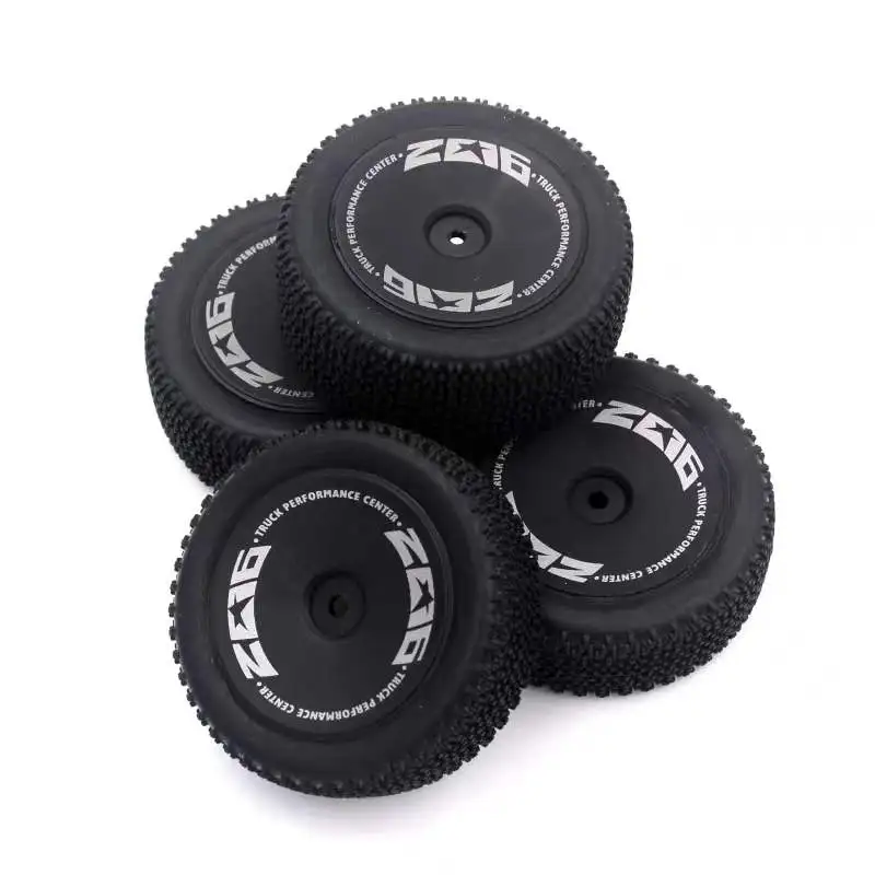 4 szt. Oryginalne przednie i tylne gumowe opony do samochodów RC do WLtoys 144010 144001 124017 124016 zdalnie sterowanych samochodów