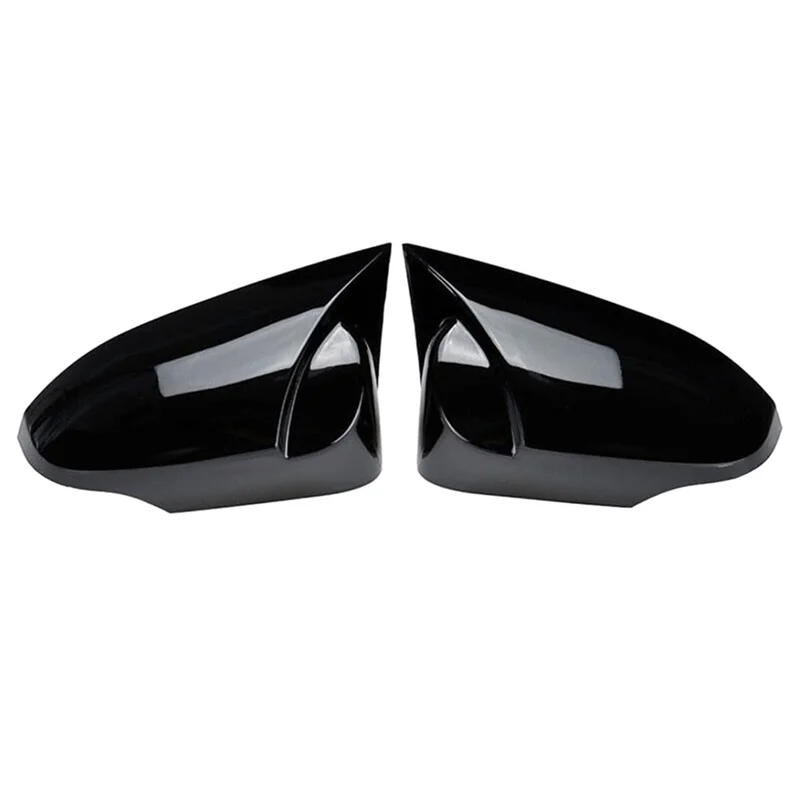 Car Side Rearview Mirror Cover Caps For Toyota CHR C-HR 2017-2021 Door Side Mirror Cover Replacement Accessories Black