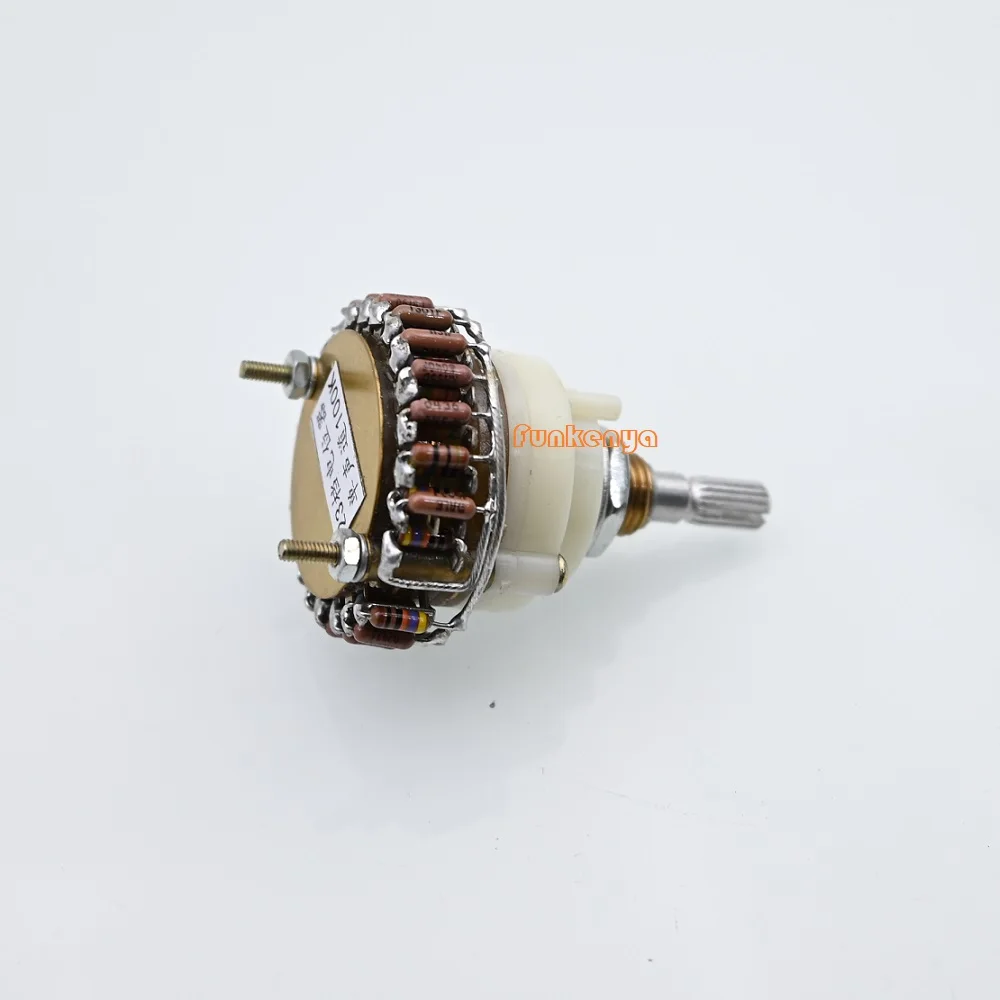 Single Channel 10K 50K 100K 250K 2× 23 Speed Progressive Shunt Type Volume Potentiometer