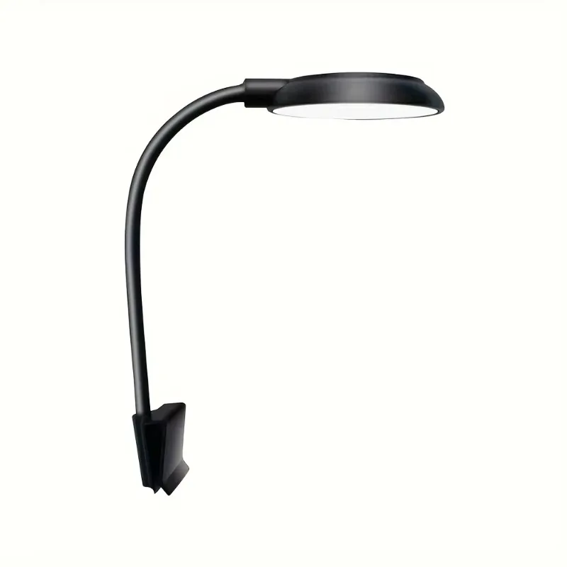 

Home Fish Tank Adjustable Clamp Clip Lamp White&Blue Color 20000K Led Aquarium Led Photograph Light