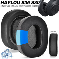 Haylou S30 S35 ANC Earphone pads replacement  Earpads Mesh cloth Memory Covers Sponge Soft Protein