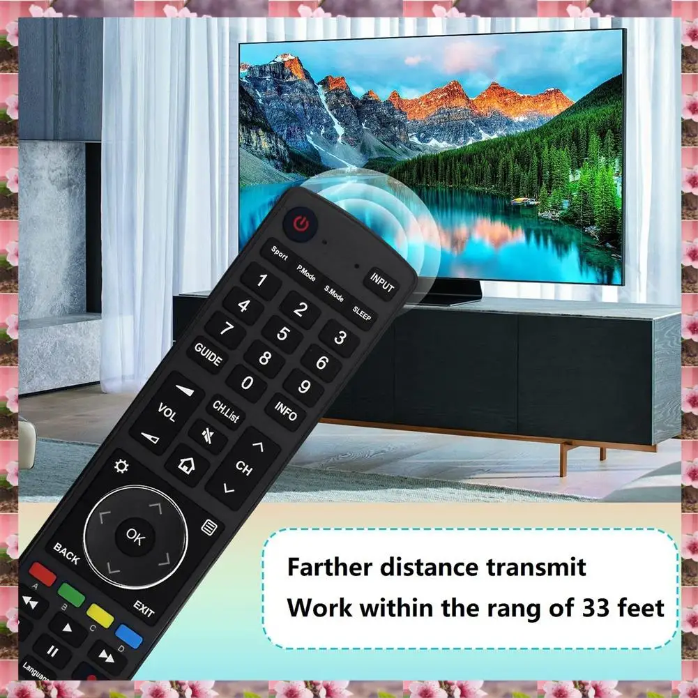 

2025 EN3X39H Replaced Remote Control For Hisense TV H50U7AUK 50Inch 55Inch 65Inch U7A,EN3X39H Replaced Remote Control For Hisens