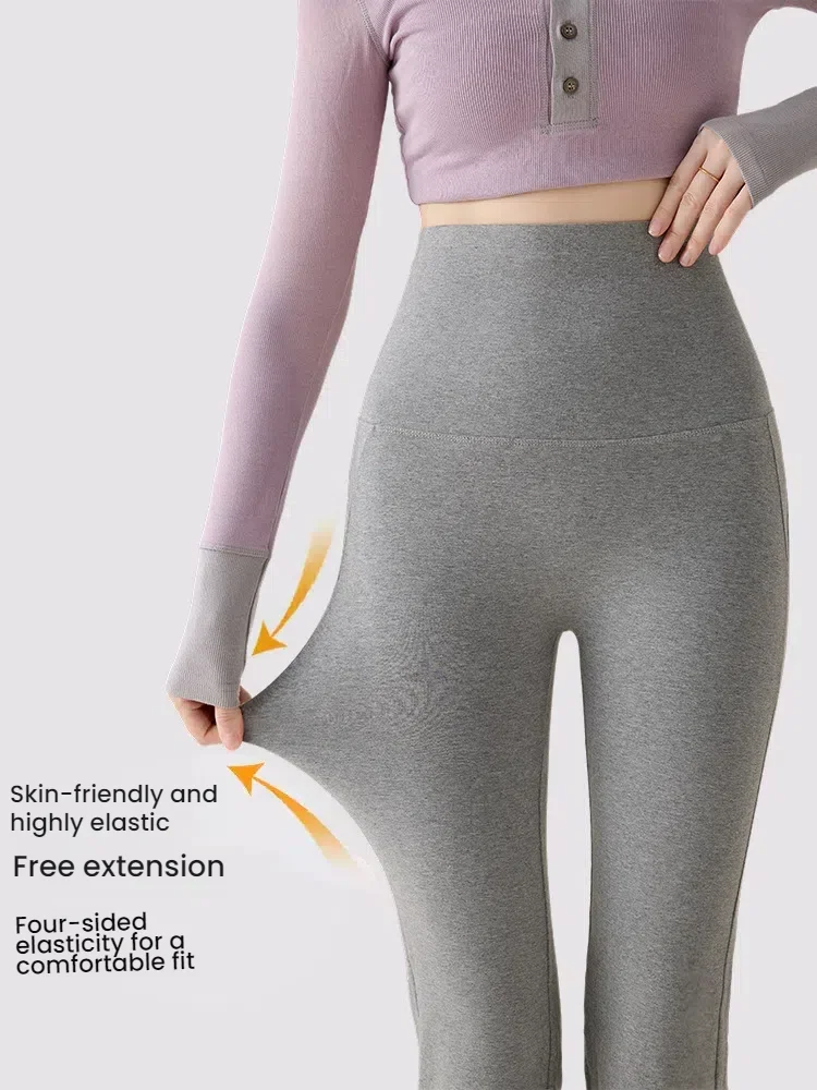 Leggings évasés taille haute pour femmes, pantalon de Yoga, contrôle du ventre, sans couture avant, extensible, Bootcut, pantalon Long décontracté, nouvelle collection