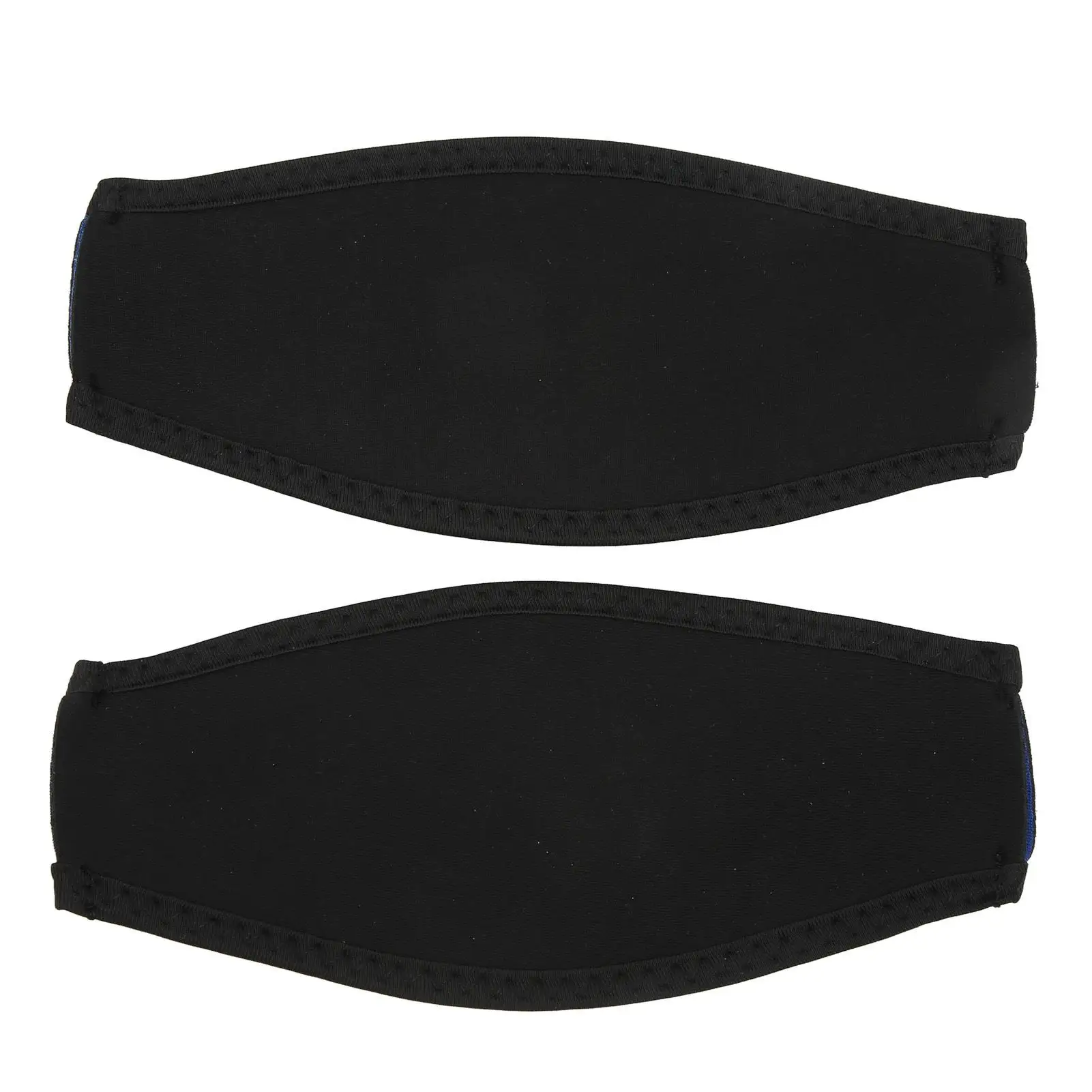 Sangle de masque de plongée en néoprène noir, sangle d'emballage de protection unisexe, stabilisateur de plongée, 2 pièces