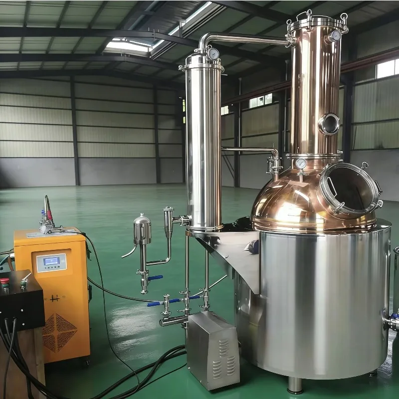 300 L Gin Distillery Equipment Copper Gin Basket Alcohol Making Boilers  Whiskey/brandy Making Distillation Machine