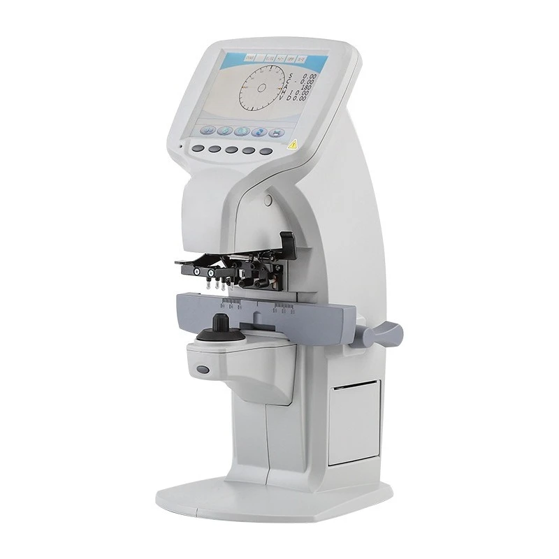 

focimeter, automatic inspection instrument, glasses degree processing and positioning, optometry equipment and instruments