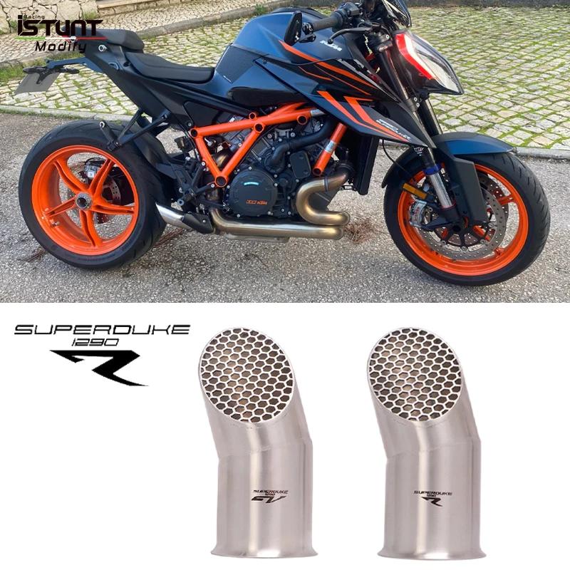 Slip On For Ktm 1290 Super-Duke R 1290 2014 2015 2016 2017 2018 2019 2020 Exhaust Muffler Stainless Steel Escape Moto With Laser