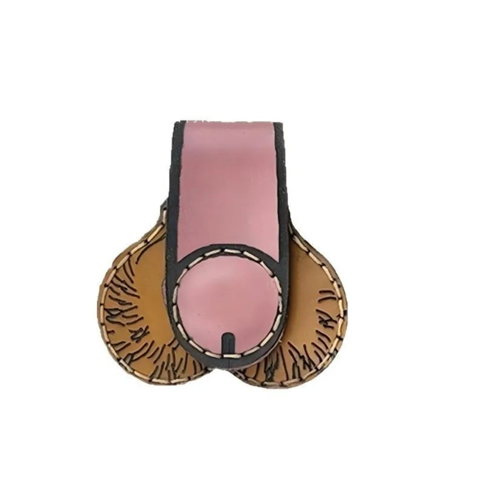 Gifts Funny Novelty Money Clip Snap Button Compact Money Holder Realistic Pattern Anatomical Shape Cash Holder Clip Daily Carry