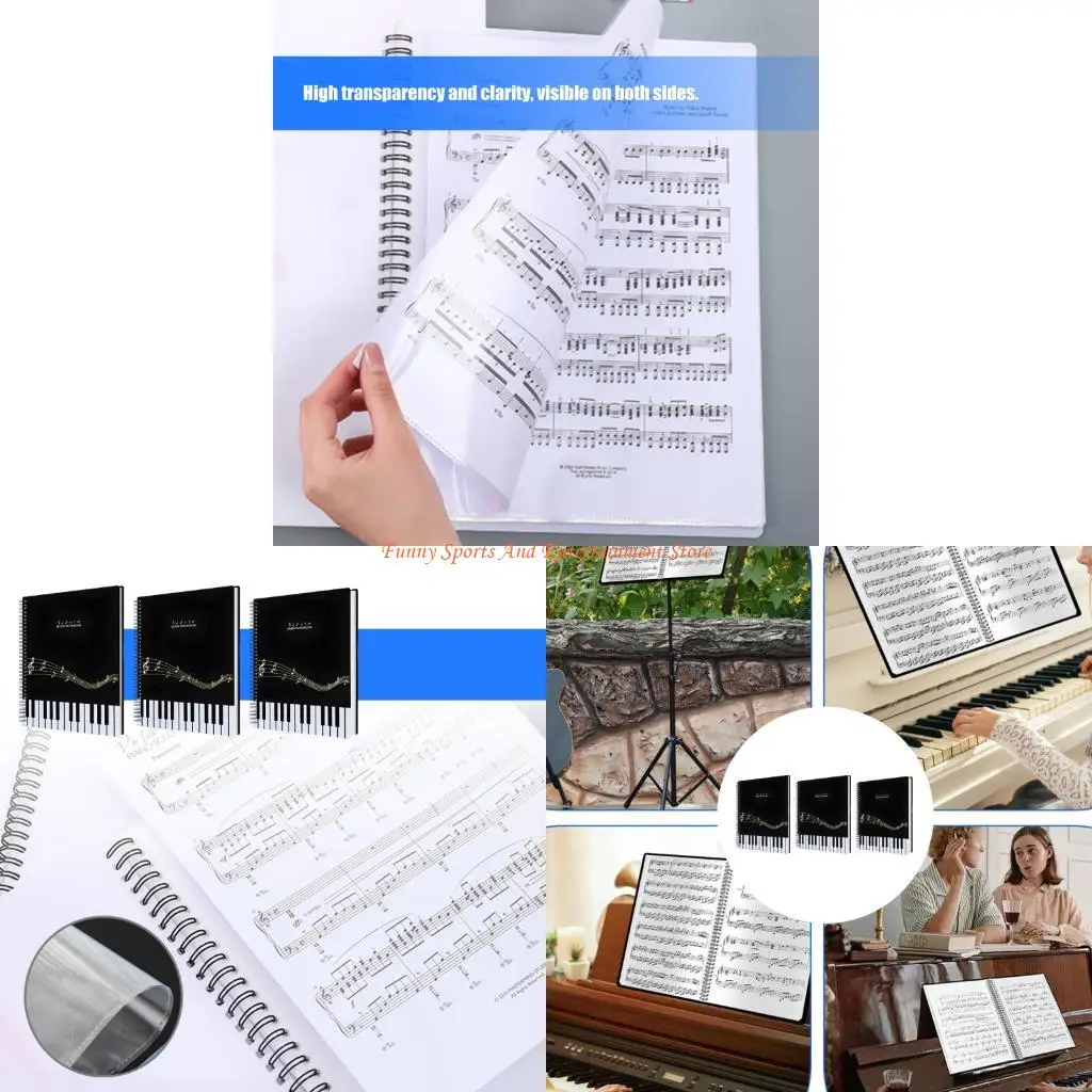 C4DE Certificate Folder File Folder Elegant Organizers Folder Professional Music Folders Suitable for Convenient Management