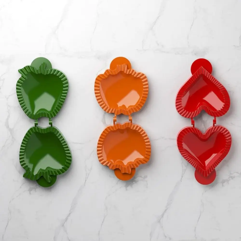 Pocket Pie ABS Fall Hand Pie Molds Pumpkins Apples Mini Pie Mould Heart Dough Press Mold Tools Christmas