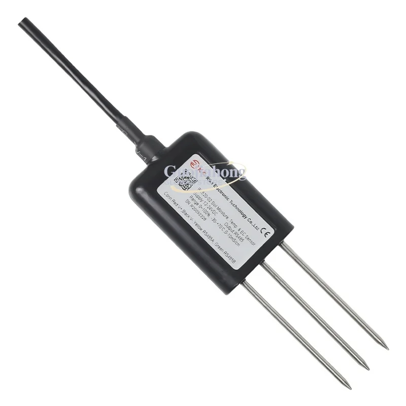 RIKA RK520-02 High Quality RS485 0-2V Output Plant Soil Moisture EC Measurement Probe Sensor with Low Price