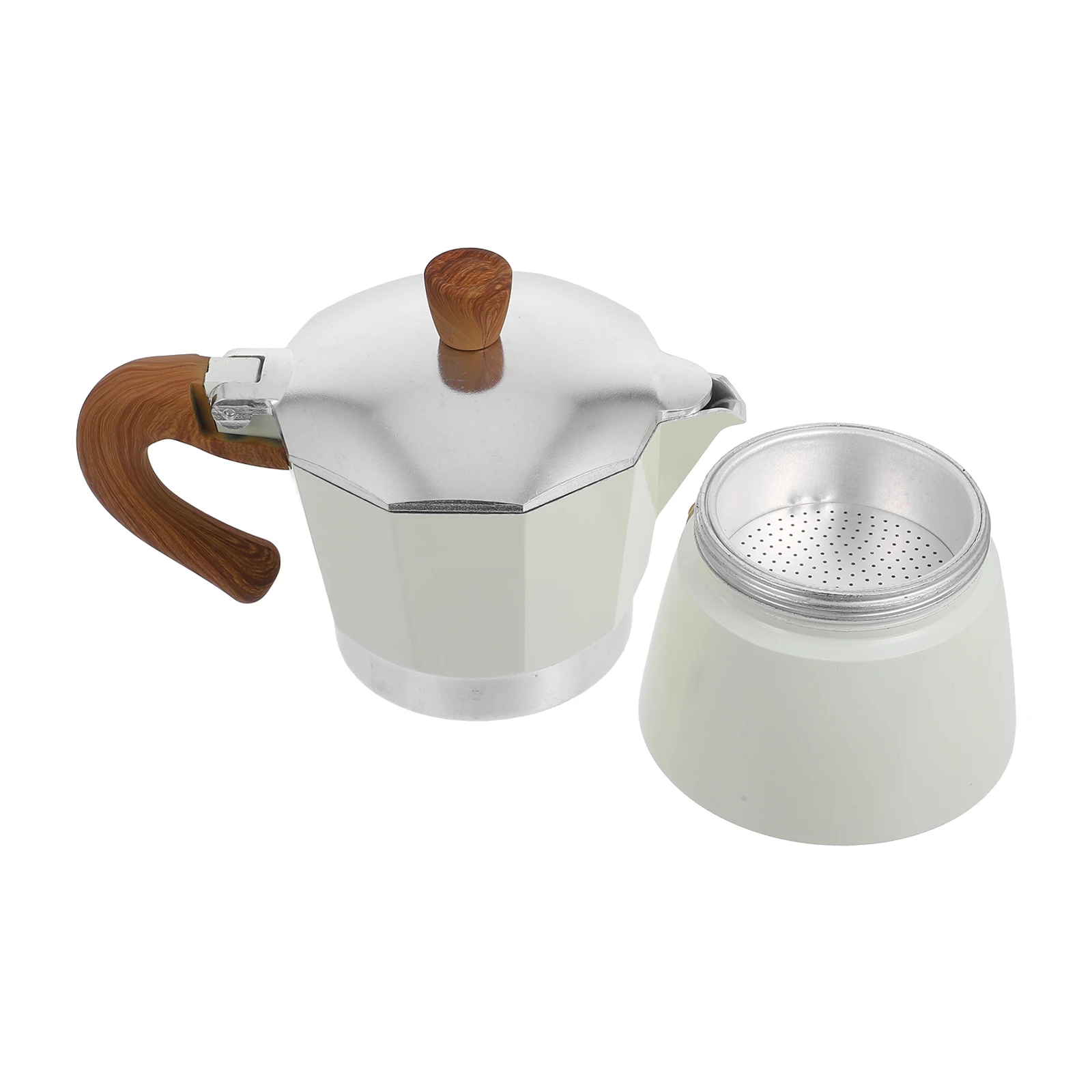 

1pc Hand Brewing Pot Espresso Maker Kettle Glossy High Grade Mocha Coffee Pot Household Coffee Maker For Home Hotel