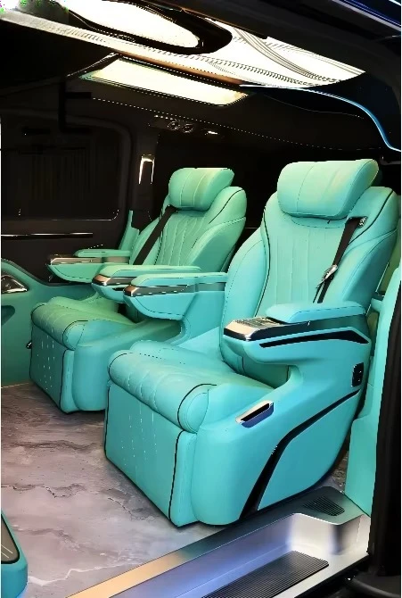 Dingkong Luxury Commercial Vehicles VIP Captain Rear Seat Interior Kits Upgrade for  VITO V-Class
