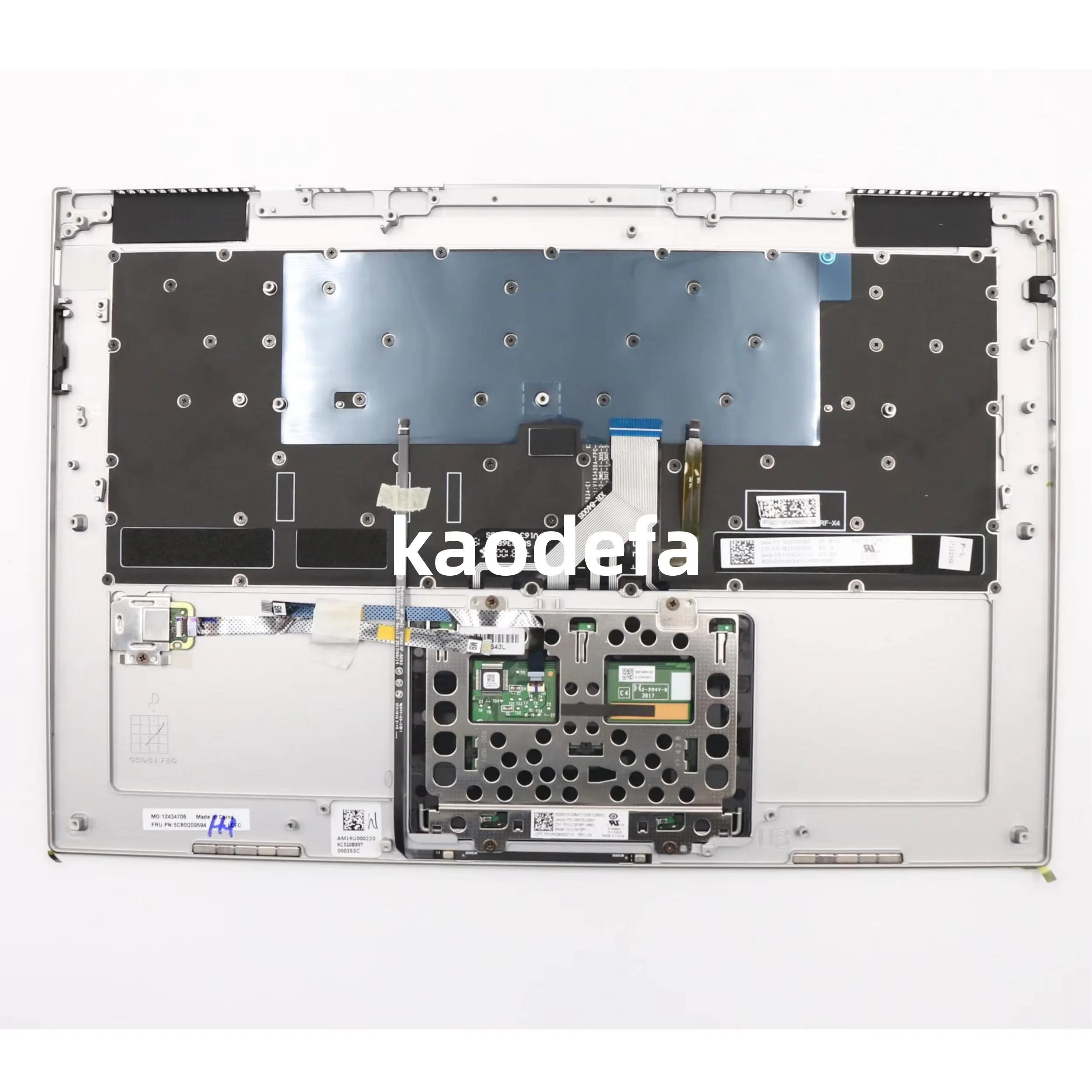 For Lenovo ideapad Yoga 920-13IKB / Yoga 920-13IKB Glass  Laptop Keyboard FRU: 5CB0Q09594