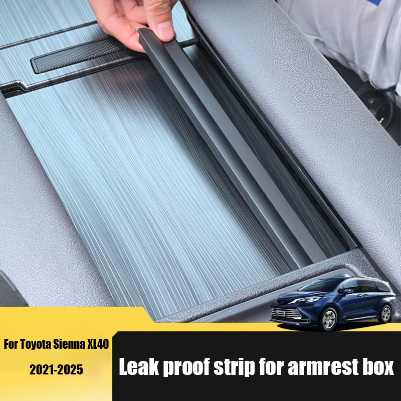 for Toyota Sienna XL40 2021 2022 2023 2024 2025 Anti leakage stopper strip for car armrest box cover falling off patch