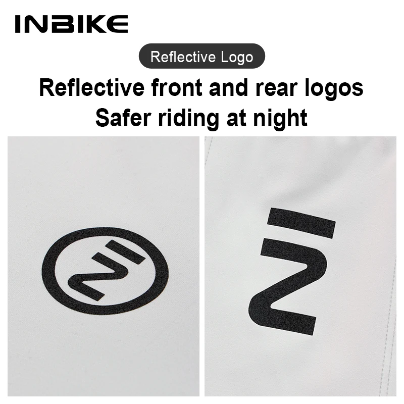 INBIKE New Fleece Cycling Clothing Men\'s Autumn and Winter Warm Long-sleeved Road Bicycle Jacket Outdoor Sports Shirt
