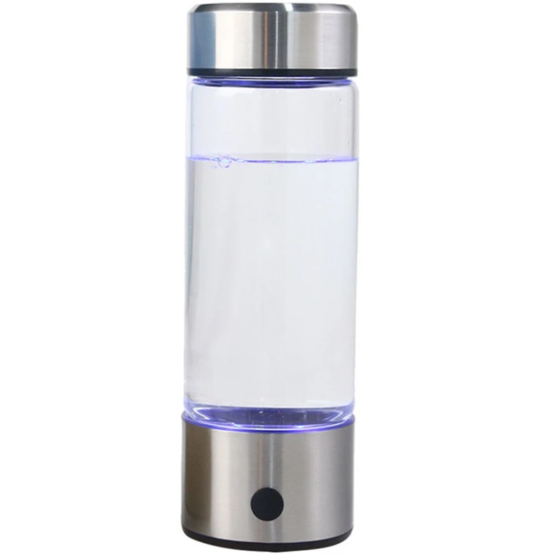 

Hydrogen Water Generator Alkaline Maker Rechargeable Portable For Pure H2 Hydrogen-Rich Water Bottle 420ML