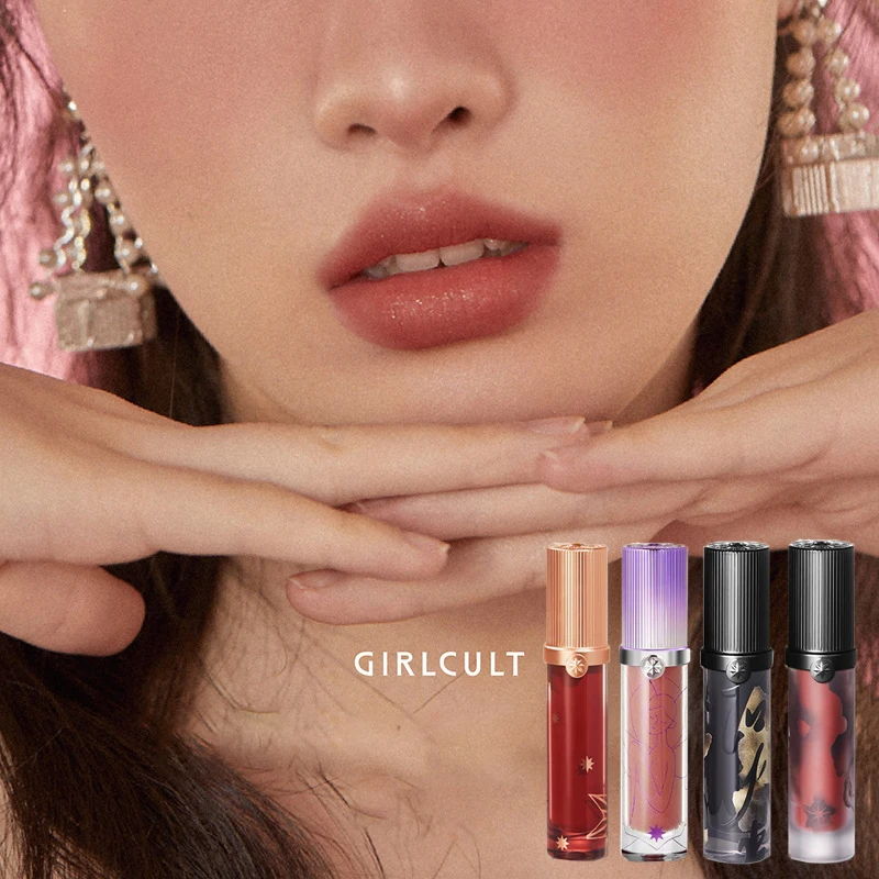 Girlcult-crema labial mate de terciopelo, brillo labial de larga duración, hidratante, antiadherente, resistente al agua, secado rápido