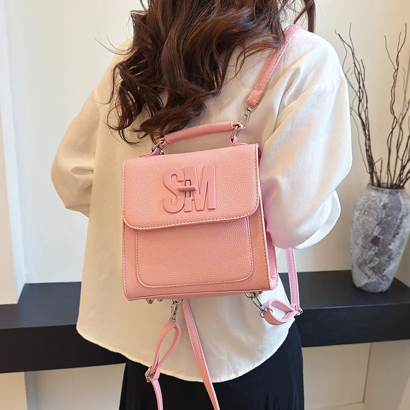 

1pc 2026 Stylish Monogram Shoulder & Handheld Messenger Bag for Women - High - End Look, Ideal for Travel & Daily Commuting
