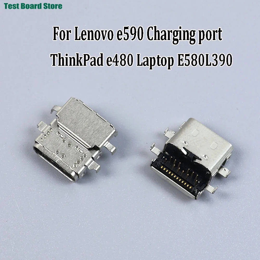 2 قطعة 24 دبوس أنثى USB نوع-c موصل لينوفو E590 شحن ميناء ثينك باد E480 كمبيوتر محمول E580L390 المدمج في واجهة Socke #3