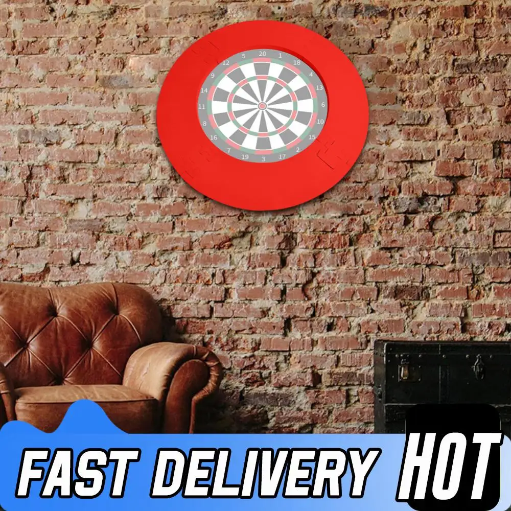 

EVA Dartboard Surround Jigsaw Ring Design Dart Board Ring Dartboard Wall Protection Board Wall Protector for Dart Lovers