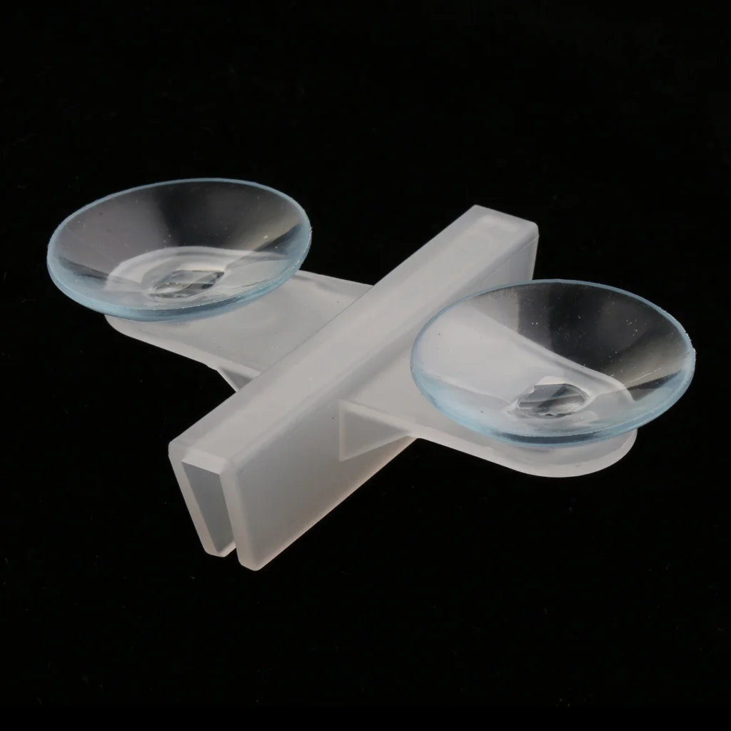 Suction Cup Divider Holder Plastic Support Holder Aquarium Suction Cups Fish Tank Items for Breeding and Safe Separation
