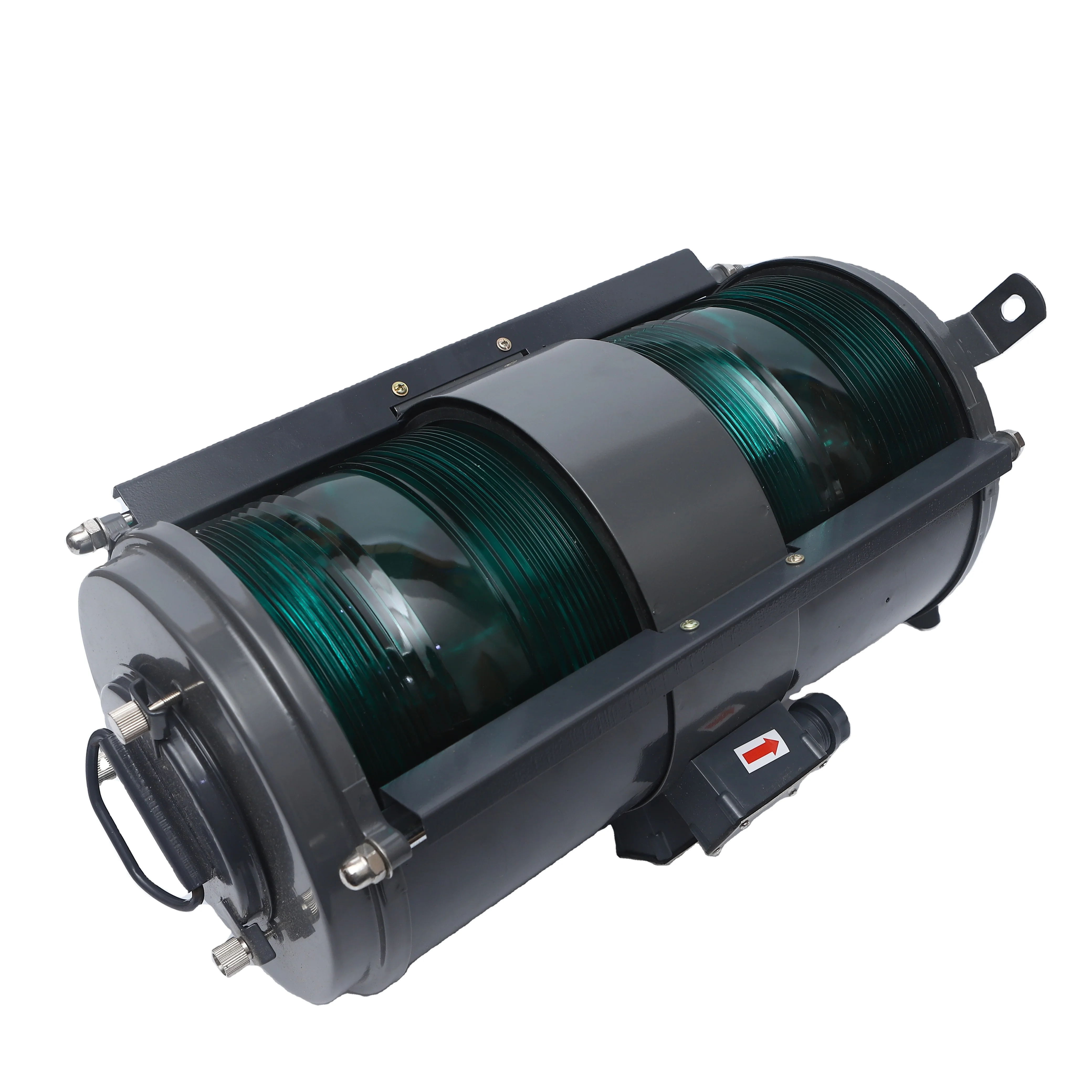 STLF CXH1-10B IP55 Waterproof Double-Deck Navigation Signal Light for Boats E27 Lamp Holder Marine Equipment
