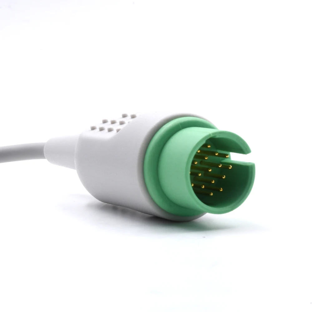 Factory Direct Connect 3-Lead Cable Spacelabs Ultraview MCare 300  Cable